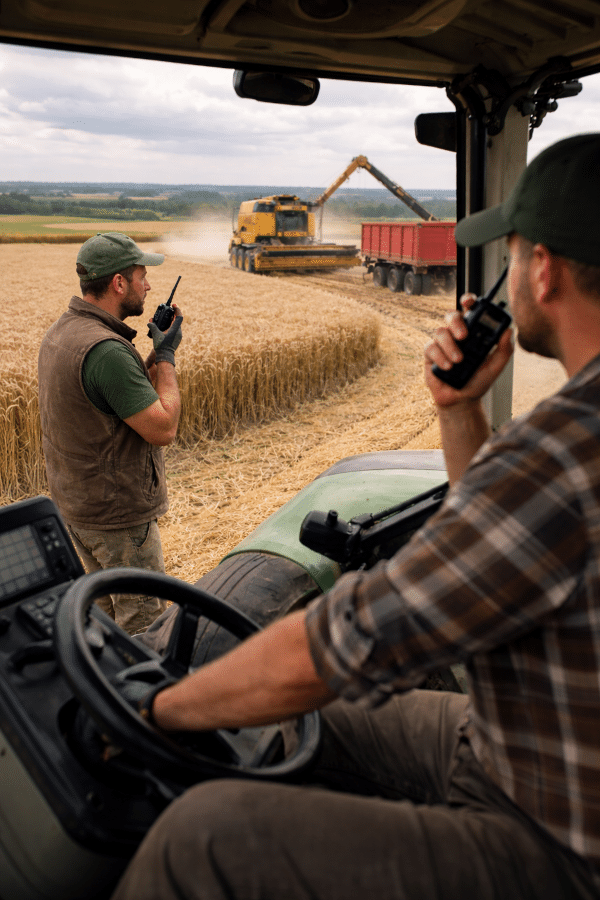 Funkgeräte im der Landwirtschaft Bild1