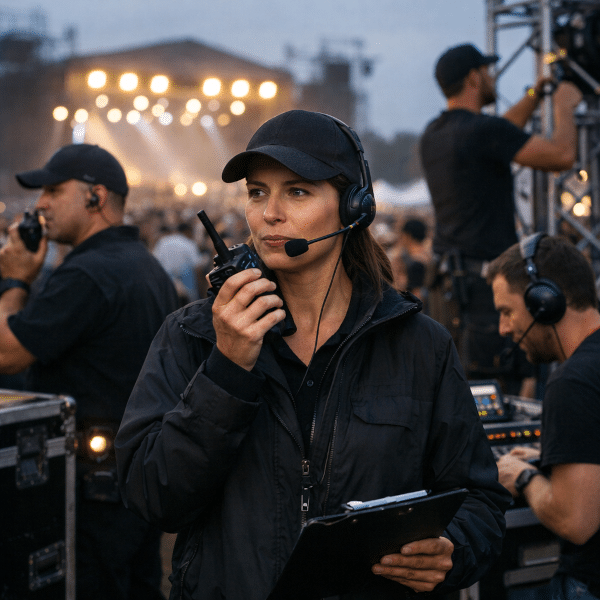 Beitrag Funkgeräte - Eventalltag