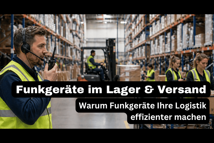 Funkgeräte im Lager & Versand für mehr Effizienz
